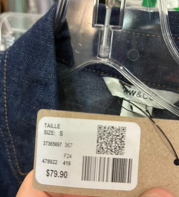 RW&CO Denim Blue Women's Jacket - Picture 6 of 8